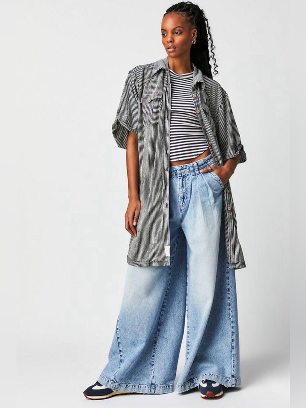 We The Free Brenton Maxi Top Medium - Picture 2 of 12